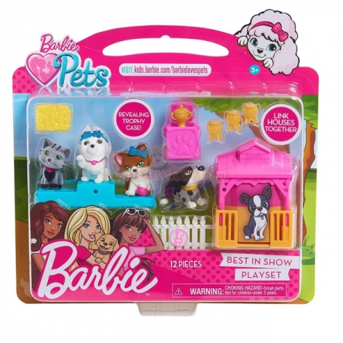 Zestaw zwierzątek Barbie 61175/61223 Pets Best